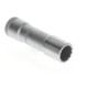 Gedore Steckschlüsseleinsatz lang, Nuss, 3/8'' 10 mm Antrieb, 12-kant, 12 mm Weite, D 30 L 12, Stahl verchromt