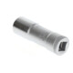 Gedore Steckschlüsseleinsatz lang, Nuss, 3/8'' 10 mm Antrieb, 12-kant, 14 mm Weite, D 30 L 14, Stahl verchromt