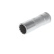 Gedore Steckschlüsseleinsatz lang, Nuss, 3/8'' 10 mm Antrieb, 12-kant, 16 mm Weite, D 30 L 16, Stahl verchromt-1