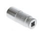 Gedore Steckschlüsseleinsatz lang, Nuss, 3/8'' 10 mm Antrieb, 12-kant, 19 mm Weite, D 30 L 19, Stahl verchromt