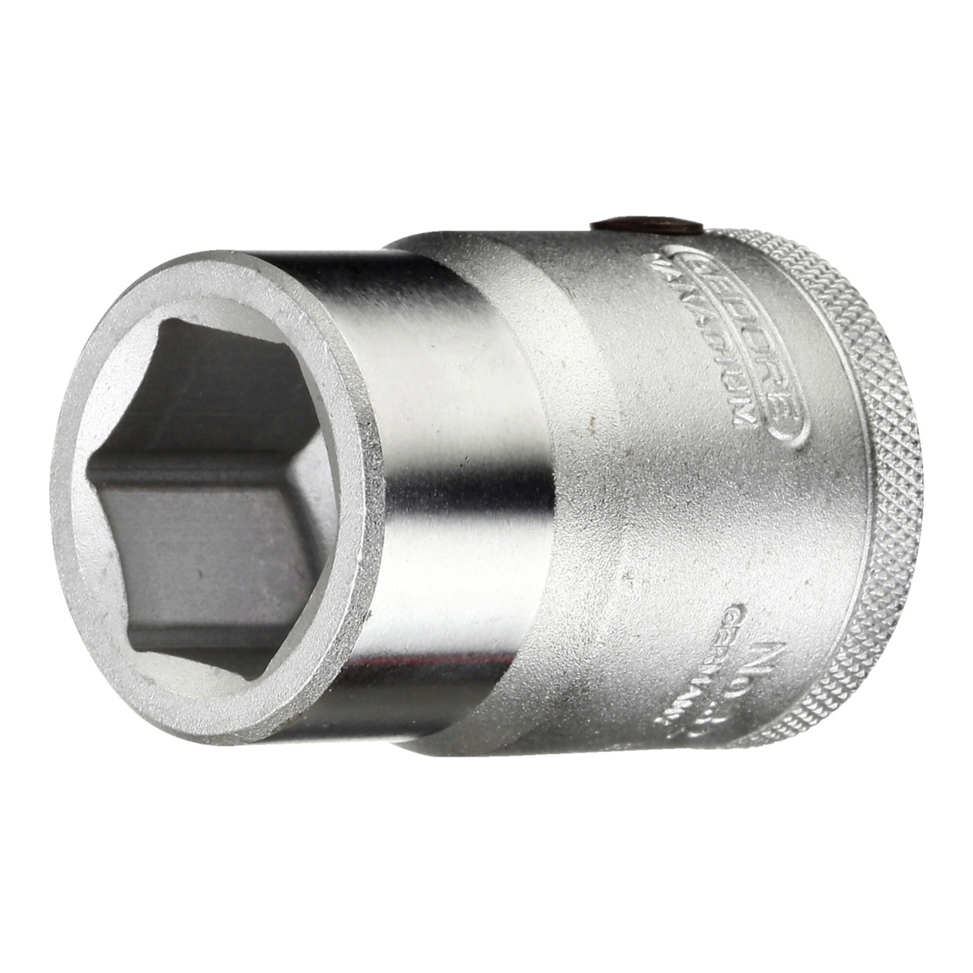 Gedore Steckschlüsseleinsatz, Nuss, 3/4 Zoll 20 mm Antrieb, 6-kant, 55 mm Weite, Werkzeug, 32 55, Stahl verchromt