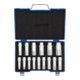 Gedore Steckschlüsselsatz, Set 15tlg, Doppel 6-kant, 1/2 Zoll, 10-24mm, Werkzeug, Knarre Umschalthebel, für KFZ, D19 KMU-20-1