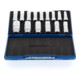Gedore Steckschlüsselsatz, Set 15tlg, Doppel 6-kant, 1/2 Zoll, 10-24mm, Werkzeug, Knarre Umschalthebel, für KFZ, D19 KMU-20-2