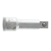 Gedore Steckschlüsselverlängerung, 1/2'' 12,5 mm 4-kant Antrieb, 76 mm lang, Adapter, Werkzeug, 1990-3, Stahl verchromt-5