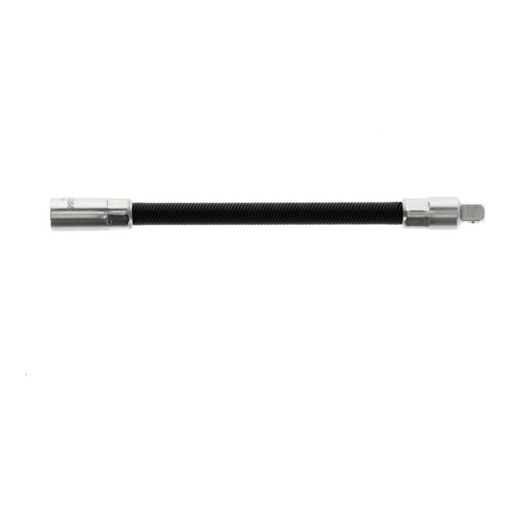 Gedore Steckschlüsselverlängerung flexibel, 1/4'' 6,3 mm 4-kant Antrieb, 120 mm lang, Werkzeug, 2088, Stahl verchromt