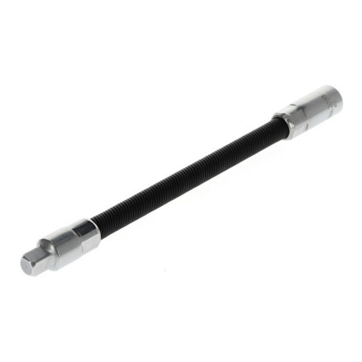 Gedore Steckschlüsselverlängerung flexibel, 1/4'' 6,3 mm 4-kant Antrieb, 120 mm lang, Werkzeug, 2088, Stahl verchromt