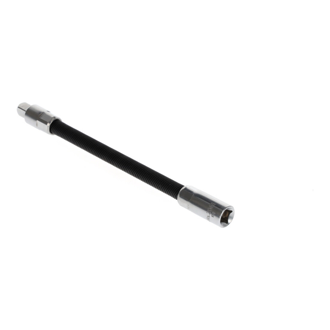 Gedore Steckschlüsselverlängerung flexibel, 1/4'' 6,3 mm 4-kant Antrieb, 120 mm lang, Werkzeug, 2088, Stahl verchromt