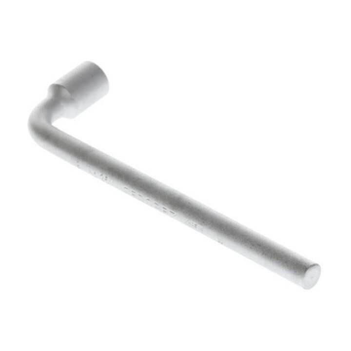 Gedore Steeksleutel afgerond, 9 mm, 4-kant, 160 mm lang, gereedschap voor moeren en schroeven KFZ, 25 V 9, verchroomd staal