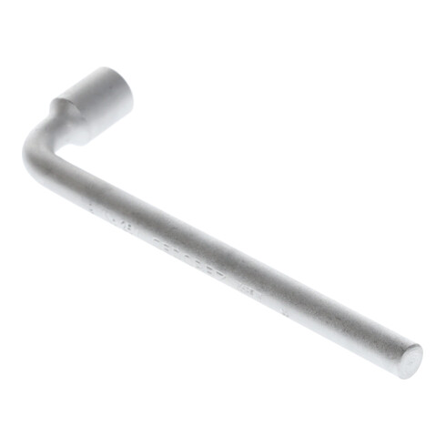 Gedore Steeksleutel afgerond, 9 mm, 4-kant, 160 mm lang, gereedschap voor moeren en schroeven KFZ, 25 V 9, verchroomd staal