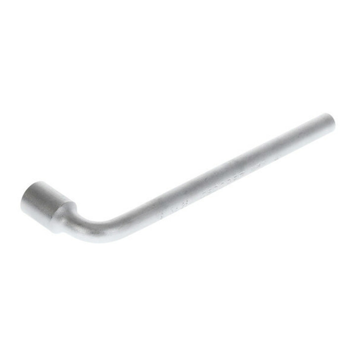 Gedore Steeksleutel afgerond, 9 mm, 4-kant, 160 mm lang, gereedschap voor moeren en schroeven KFZ, 25 V 9, verchroomd staal