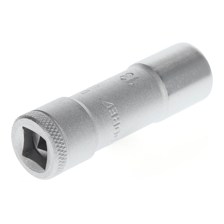 Gedore Steeksleutel inzet lang, dop, 3/8'' 10 mm aandrijving, 12-kant, 13 mm breedte, D 30 L 13, chroomstaal
