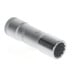 Gedore Steeksleutel inzet lang, dop, 3/8'' 10 mm aandrijving, 12-kant, 13 mm breedte, D 30 L 13, chroomstaal