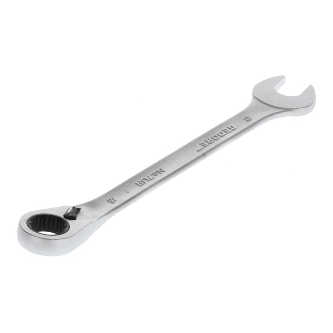 Gedore steeksleutel met ringratel, omkeerbaar, SW 19 mm, haaks, 12-kant, UD profiel, sleutel, 7 UR 19