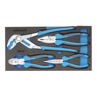 Gedore tangen assortiment in check tool module
