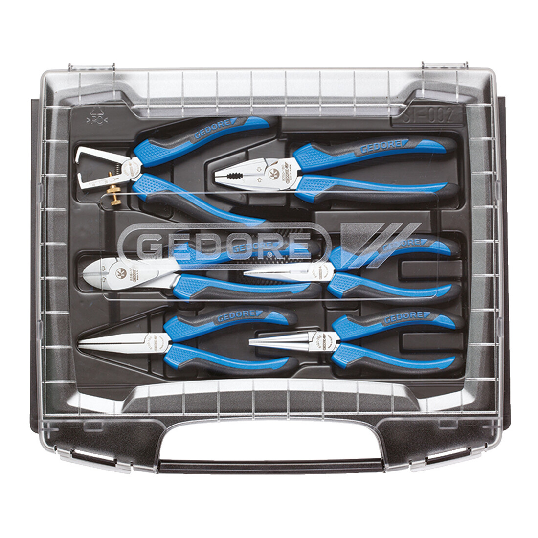 Gedore tangen set 6 stuks in i-BOXX 72