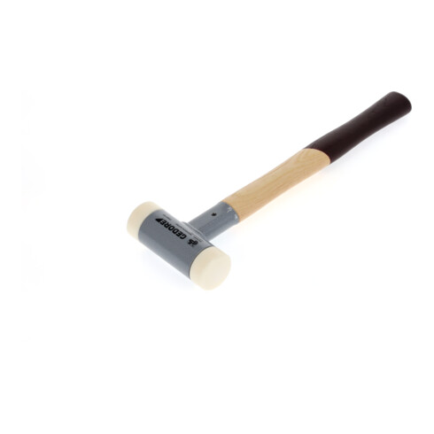 Gedore zachte hamer 248H, met hickory handvat, kunststof inzet, terugstootloos