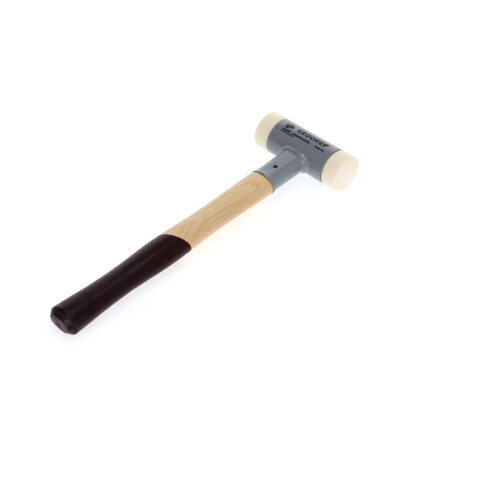 Gedore zachte hamer 248H, met hickory handvat, kunststof inzet, terugstootloos