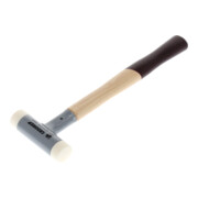 Gedore zachte hamer 248H, met hickory handvat, kunststof inzet, terugstootloos