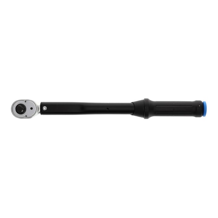 Gedore Torcoflex Drehmomentschlüssel, 1/2 Zoll, 20-100 Nm, Mit Hebel-Umschaltknarre, Stahlrohr, Schwarz/Blau