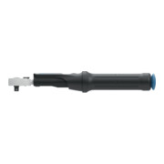 Gedore Torcoflex Drehmomentschlüssel, 1/4 Zoll, 1-5 Nm, Mit Hebel-Umschaltknarre, Stahlrohr, Schwarz/Blau-2
