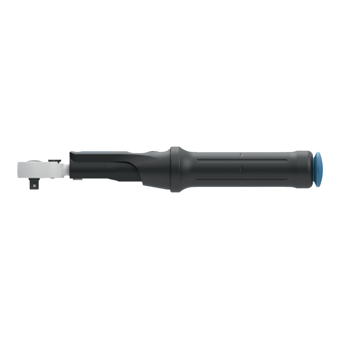 Gedore Torcoflex Drehmomentschlüssel, 1/4 Zoll, 1-5 Nm, Mit Hebel-Umschaltknarre, Stahlrohr, Schwarz/Blau