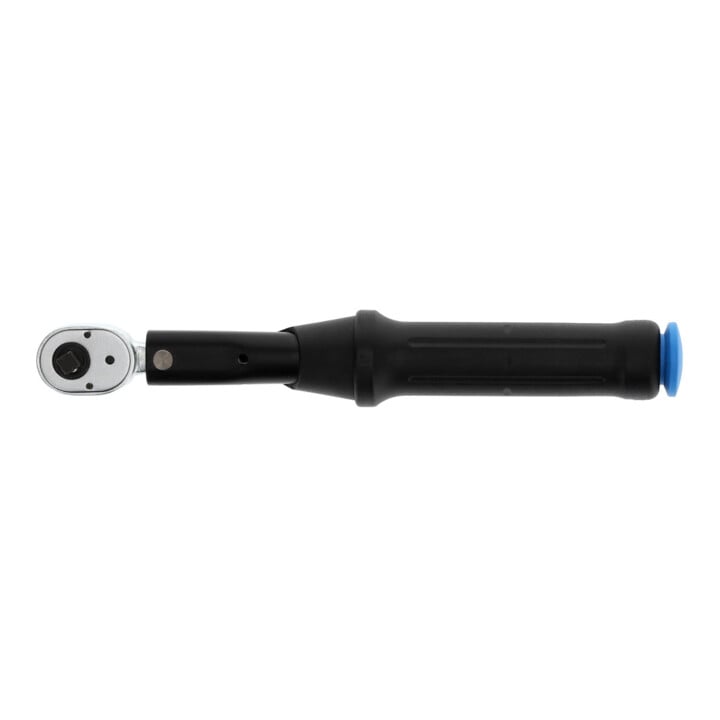 Gedore Torcoflex Drehmomentschlüssel, 1/4 Zoll, 1-5 Nm, Mit Hebel-Umschaltknarre, Stahlrohr, Schwarz/Blau