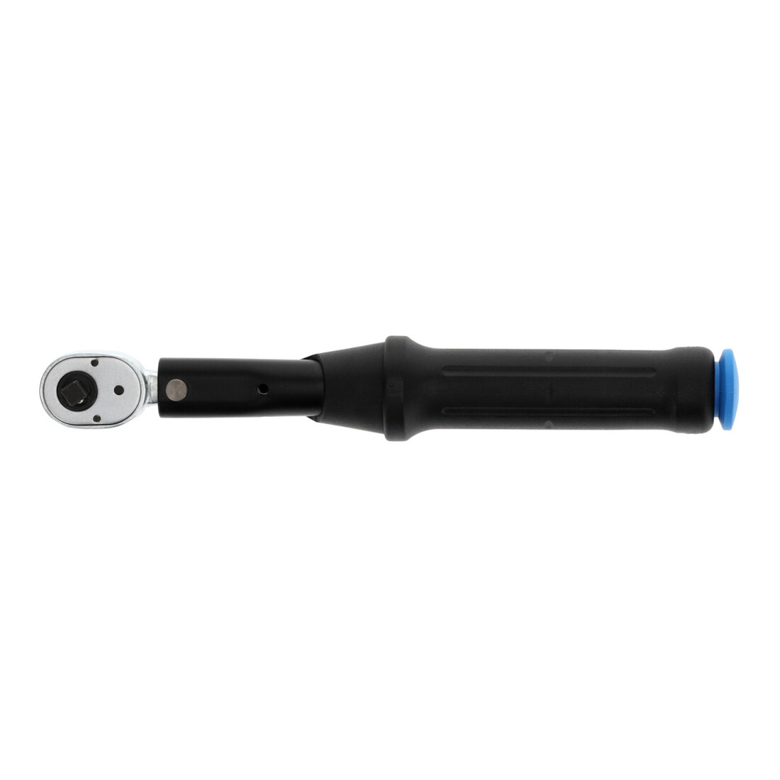 Gedore Torcoflex Drehmomentschlüssel, 1/4 Zoll, 1-5 Nm, Mit Hebel-Umschaltknarre, Stahlrohr, Schwarz/Blau