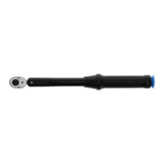 Gedore Torcoflex Drehmomentschlüssel, 1/4 Zoll, 5-25 Nm, Mit Hebel-Umschaltknarre, Stahlrohr, Schwarz/Blau