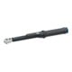 Gedore Torcoflex Drehmomentschlüssel, 1/4 Zoll, 5-25 Nm, Mit Hebel-Umschaltknarre, Stahlrohr, Schwarz/Blau