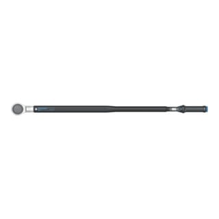 Gedore Torcoflex Drehmomentschlüssel, 3/4 Zoll, 110-550 Nm, Pilzkopf-Umsteckvierkant mit Kugelsicherung, Stahlrohr, Schwarz/Blau