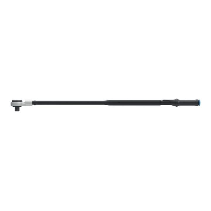 Gedore Torcoflex Drehmomentschlüssel, 3/4 Zoll, 110-550 Nm, Pilzkopf-Umsteckvierkant mit Kugelsicherung, Stahlrohr, Schwarz/Blau