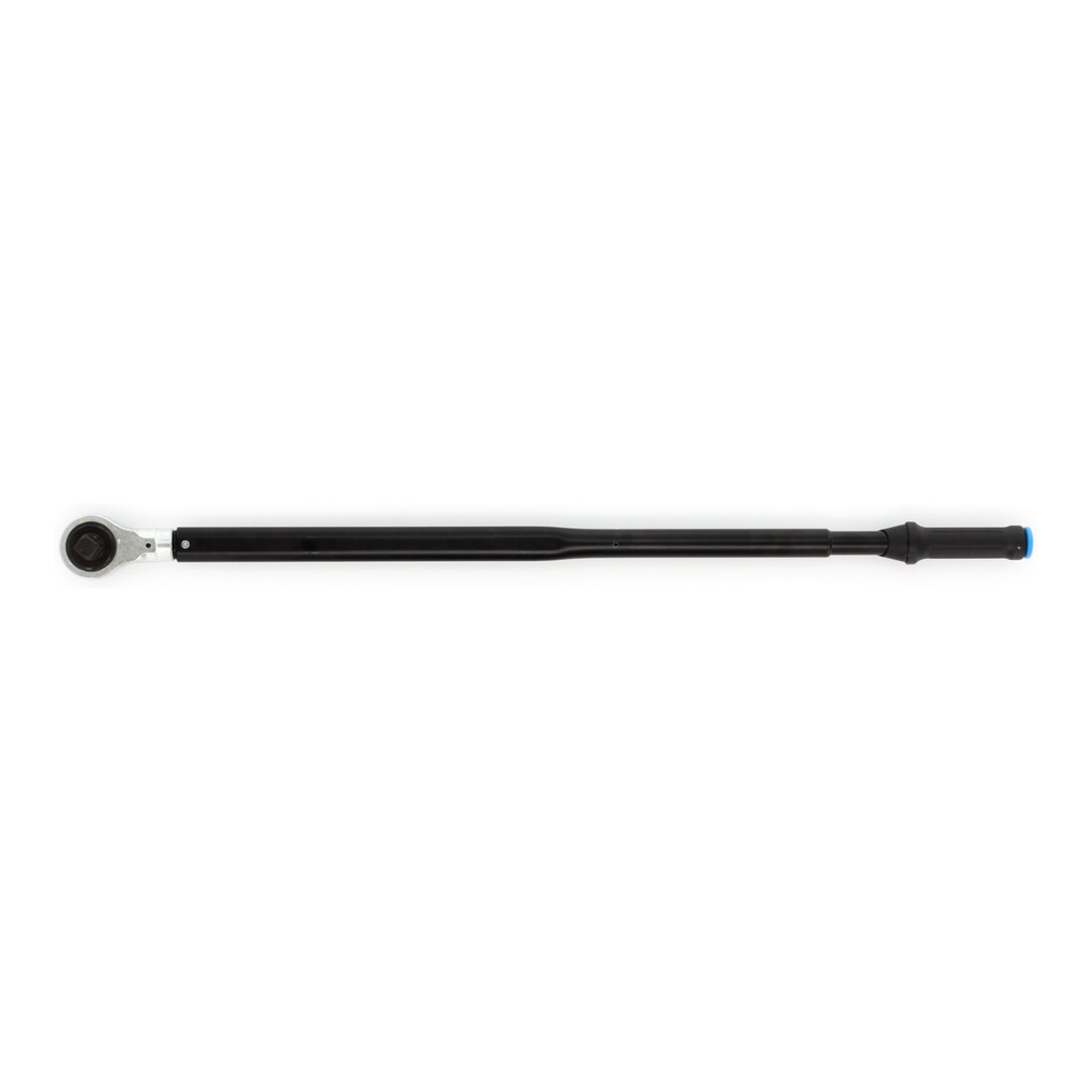 Gedore Torcoflex Drehmomentschlüssel, 3/4 Zoll, 110-550 Nm, Pilzkopf-Umsteckvierkant mit Kugelsicherung, Stahlrohr, Schwarz/Blau