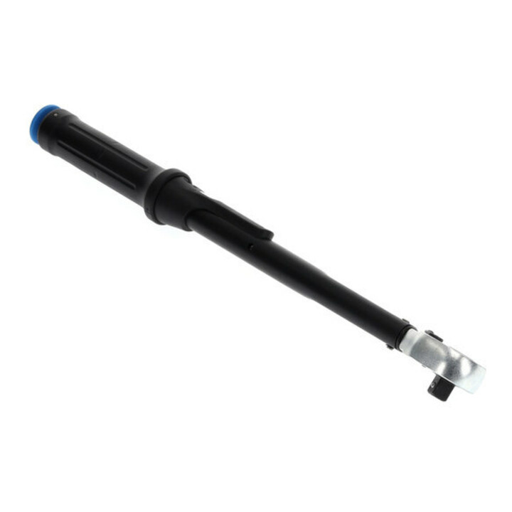 Gedore Torcoflex Drehmomentschlüssel, 3/8 Zoll, 10-50 Nm, Mit Hebel-Umschaltknarre, Stahlrohr, Schwarz/Blau