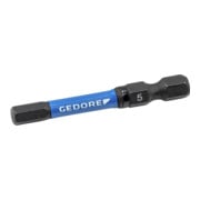 Gedore Torsions-Bit-Satz Sechskant 50mm-5