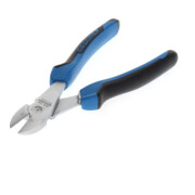 Gedore Tronchese di forza per filo duro/filo armonico fino a 2 mm, manico 2K, temprato, lunghezza 180 mm, 8316-180 JC