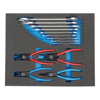 Gedore TS CT2-6-8000 Werkzeugsortiment in 2/4 Check-Tool-Modul