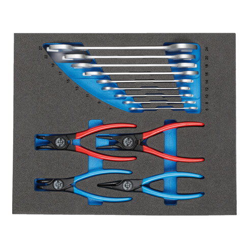 Gedore TS CT2-6-8000 Werkzeugsortiment in 2/4 Check-Tool-Modul