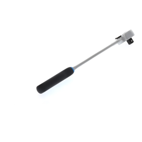 Gedore Umschaltknarre, für 1/2 Zoll, 12,5 mm Antrieb, lang, 7,5° Rückschwenkwinkel, 350 mm Länge, 2K-Griff, 1993 U-10 L