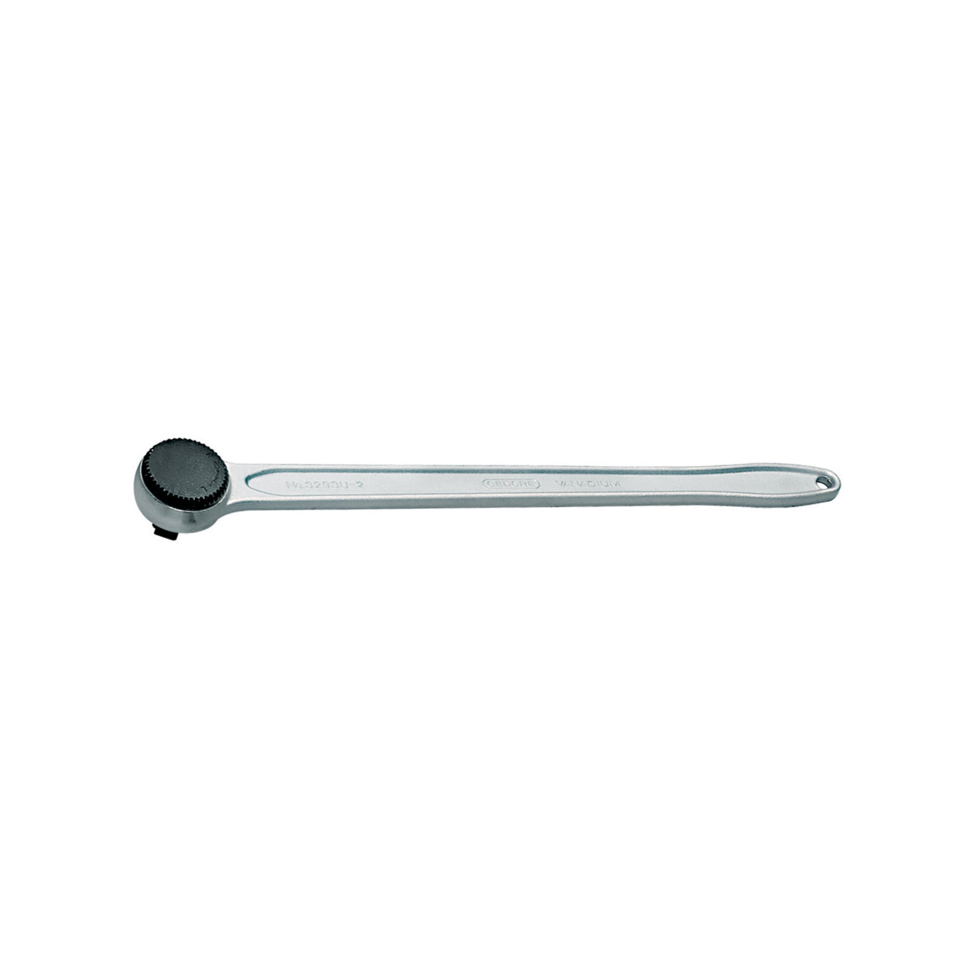 Gedore Umschaltknarre, für 3/4 Zoll, 20 mm Antrieb, 7,2° Rückschwenkwinkel, 510 mm Länge, 3293 U-2