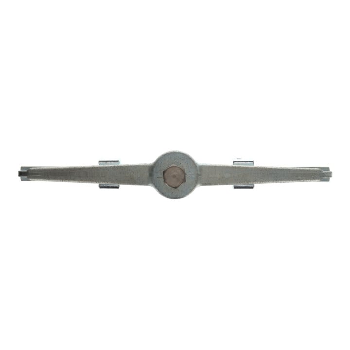 Gedore Universal-Abzieher bis 600 mm (innen) 520 mm (außen), 2-armig, verstellbar, Fahrrad KFZ, 200 mm Tiefe, 1.06/4