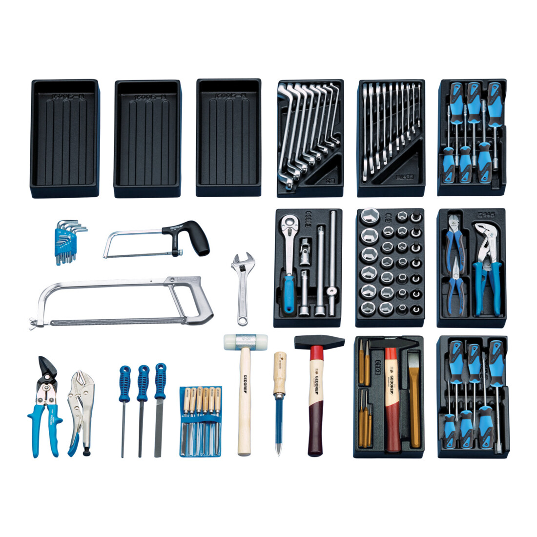 Gedore Universeel gereedschap assortiment 100-delig