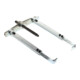 Gedore Universele trekker tot 420 mm (binnen) 350 mm (buiten), 2-armig, verlengd, verstelbaar, 400 mm diepte, 1.06/3A-4