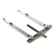 Gedore Universele trekker tot 420 mm (binnen) 350 mm (buiten), 2-armig, verlengd, verstelbaar, 400 mm diepte, 1.06/3A-4-4