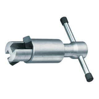 Gedore Ventilhalter venti-quick, für 1/14" Exzenter- und Standventile, oben/unten einsetzbar, Aluminium, Werkzeug, 312000