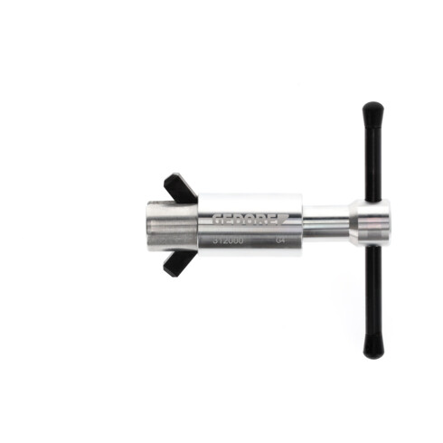 Gedore Ventilhalter venti-quick, für 1/14" Exzenter- und Standventile, oben/unten einsetzbar, Aluminium, Werkzeug, 312000