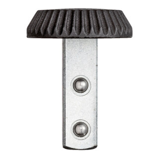 Gedore Verbindingsvierkant 3/8" met knop 47 mm