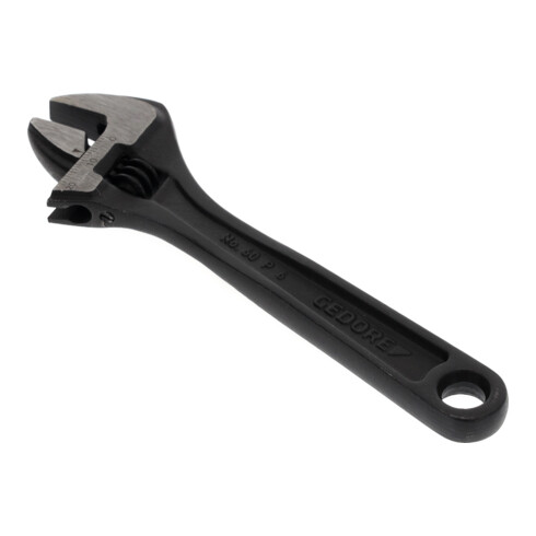 Gedore Verstelbare steeksleutel, 20 mm (25/32 inch), schaal, Zweeds, gefosfateerd, 60 P 6