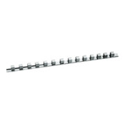 Gedore Federklemmleiste für 14 Einsätze 1/2"