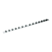Gedore Veerklemstrip voor 14 inzetstukken 1/2"-1