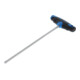 Gedore Vierkant-Steckgriff met T-greep, 1/4'' 6,3 mm aandrijving, voor diepe schroeven, kogelarretatie, 2098 T-1
